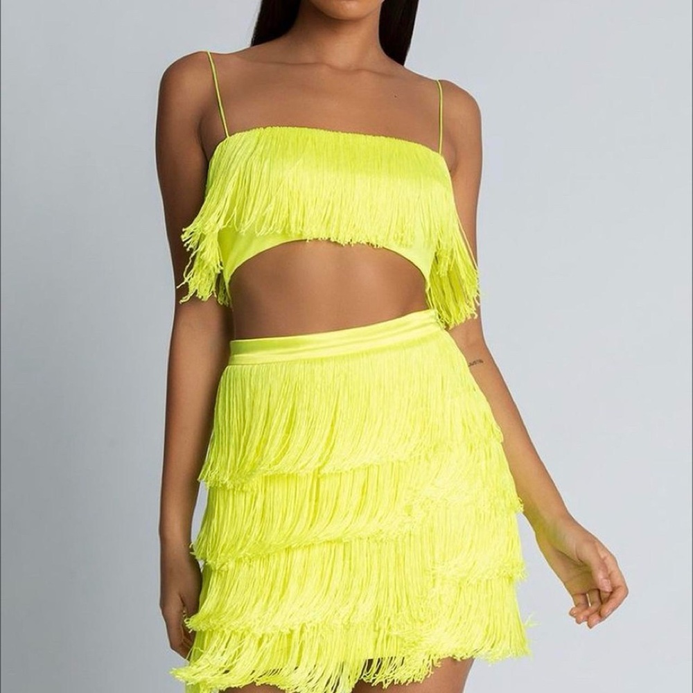 Meshki fringe set